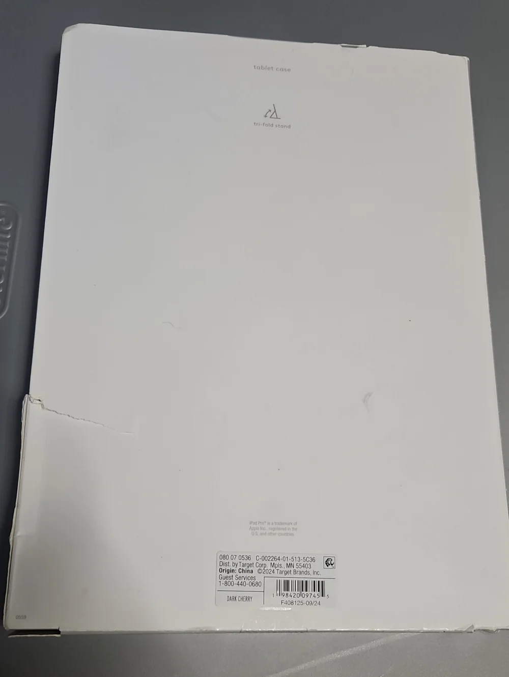 HEYDAY IPAD PRO 11 (2024) TABLET CASE: DARK CHERRY: NEW IN PACKAGE